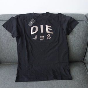 Diesel T-DIEGOS-A1 Black T-Shirt Size S